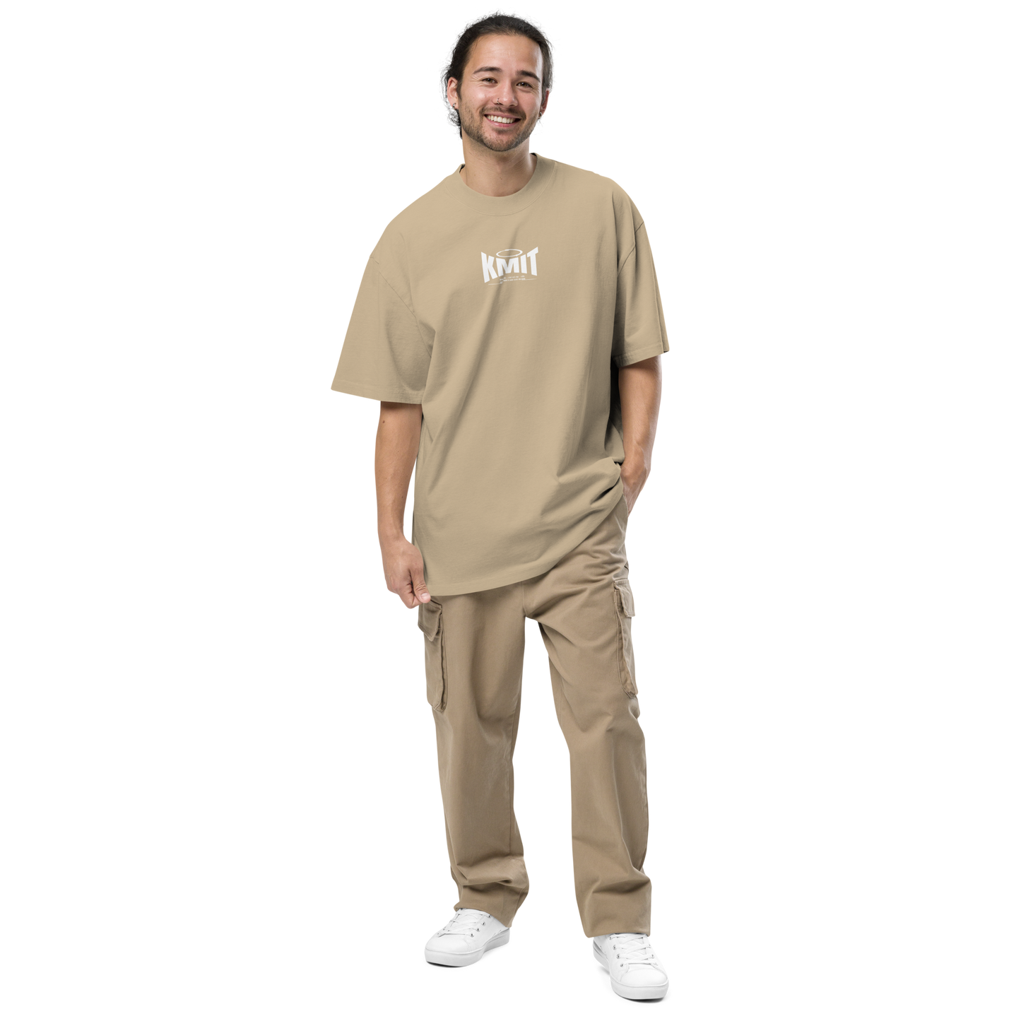 KMIT Oversized faded t-shirt