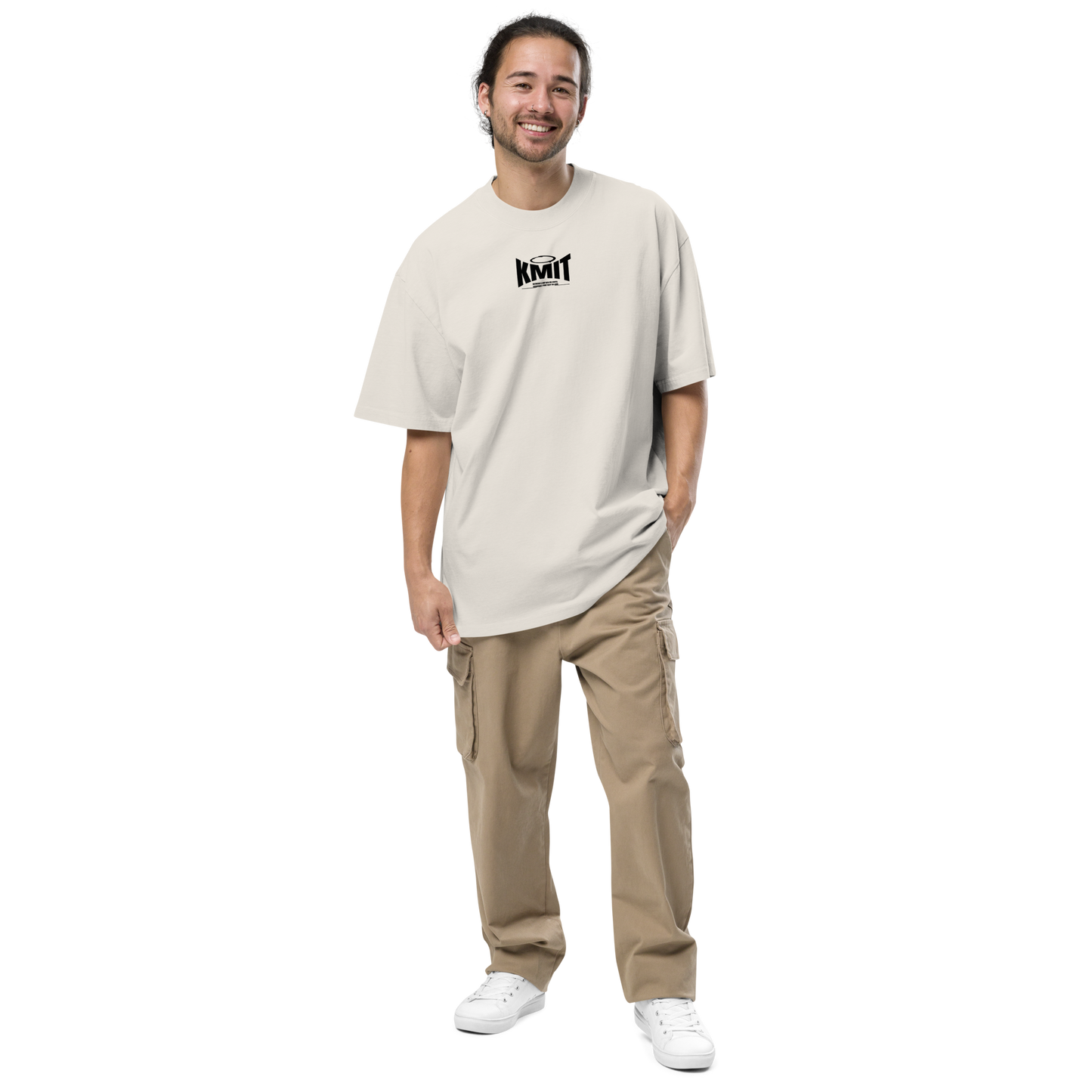 KMIT Oversized faded t-shirt